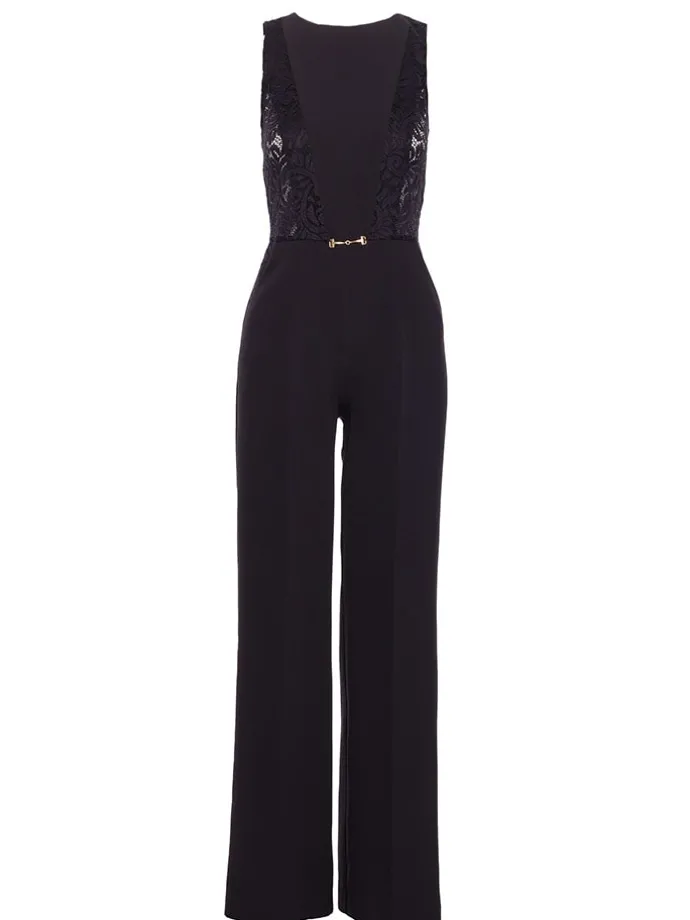 Jumpsuit zwart