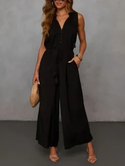 Jumpsuit zwart