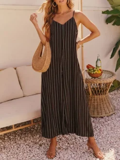 Jumpsuit zwart