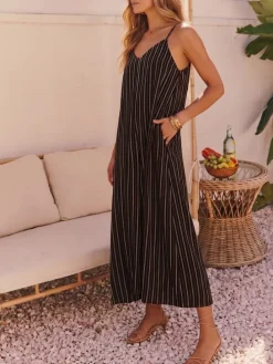 Jumpsuit zwart