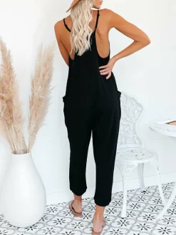 Jumpsuit zwart