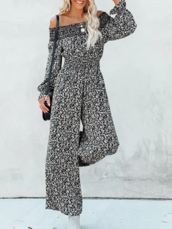 Jumpsuit zwart