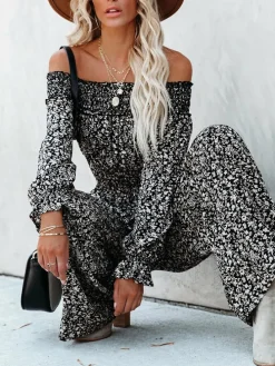 Jumpsuit zwart