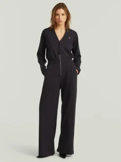 Jumpsuit zwart