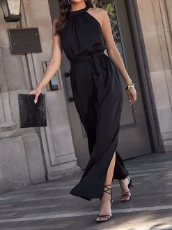 Jumpsuit zwart
