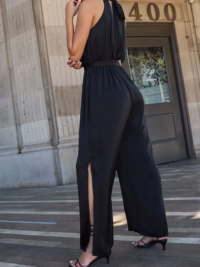 Jumpsuit zwart