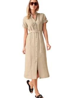 Jurk beige