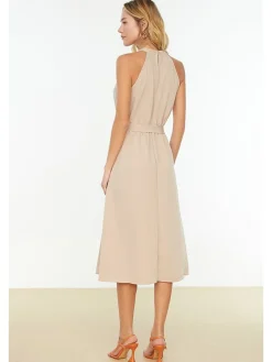 Jurk beige