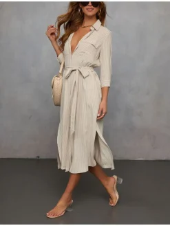 Jurk beige