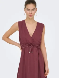 Jurk bordeaux
