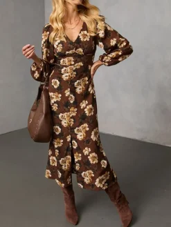 Jurk bruin
