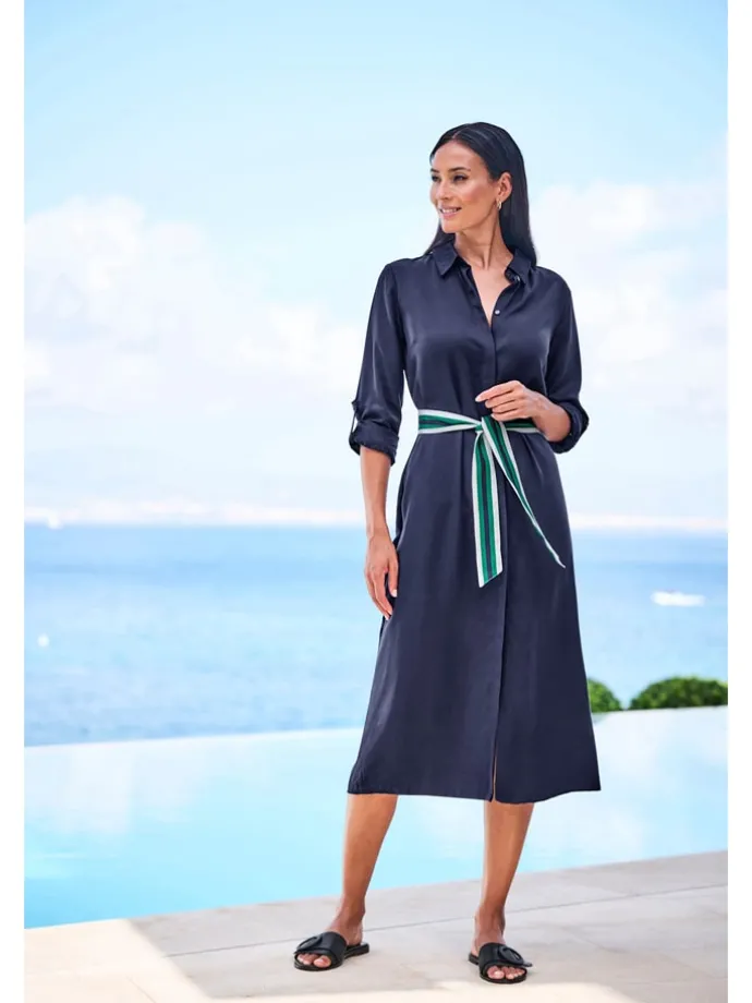 Jurk donkerblauw
