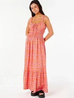 Jurk "Neon Isles" roze
