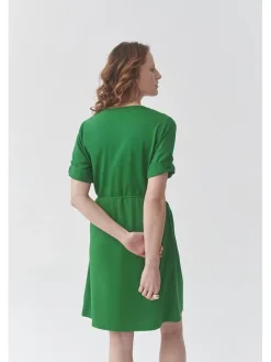 Jurk "Oliwera" groen