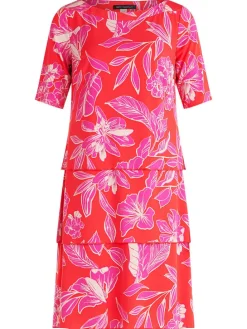 Jurk rood/roze