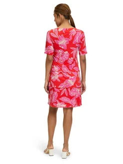Jurk rood/roze