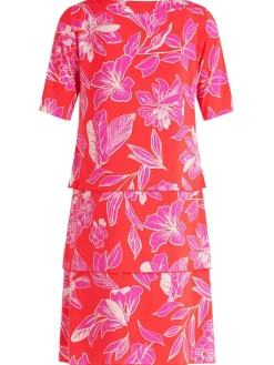Jurk rood/roze