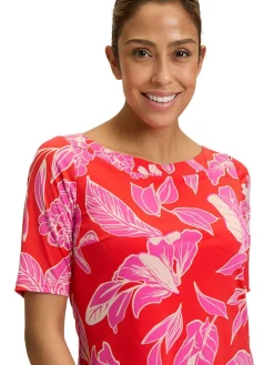Jurk rood/roze