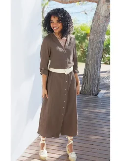 Jurk taupe