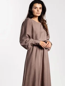 Jurk taupe