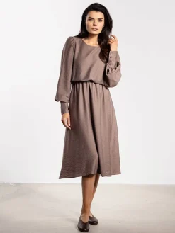 Jurk taupe