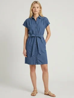 Jurk "Viana" blauw