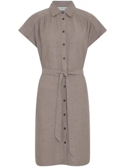 Jurk "Viana" taupe