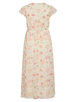 Jurk "Viemma" beige