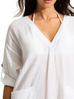Kaftan wit