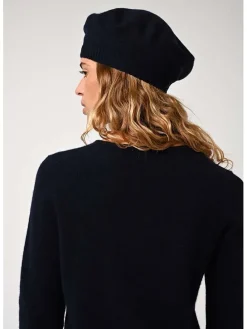 Kasjmieren baret "Liwi" donkerblauw