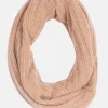 Kasjmieren colsjaal "Hutton" beige - (L)65 x (B)50 cm