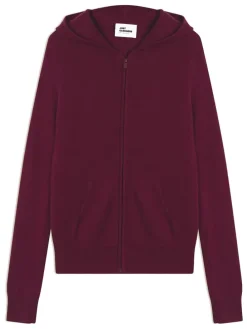Kasjmieren coltrui "Debbie" bordeaux