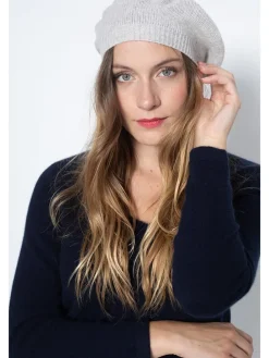 Kasjmieren muts "Cloe" grijs