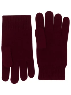 Kasjmieren vingerhandschoenen "Hailey" bordeaux