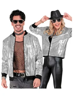 Kostuumblouson "Party Fashion" zilverkleurig