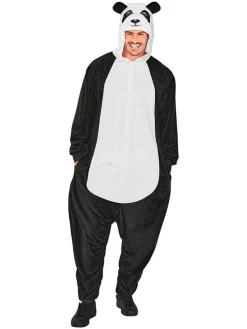 Kostuumpak "Panda" wit/zwart