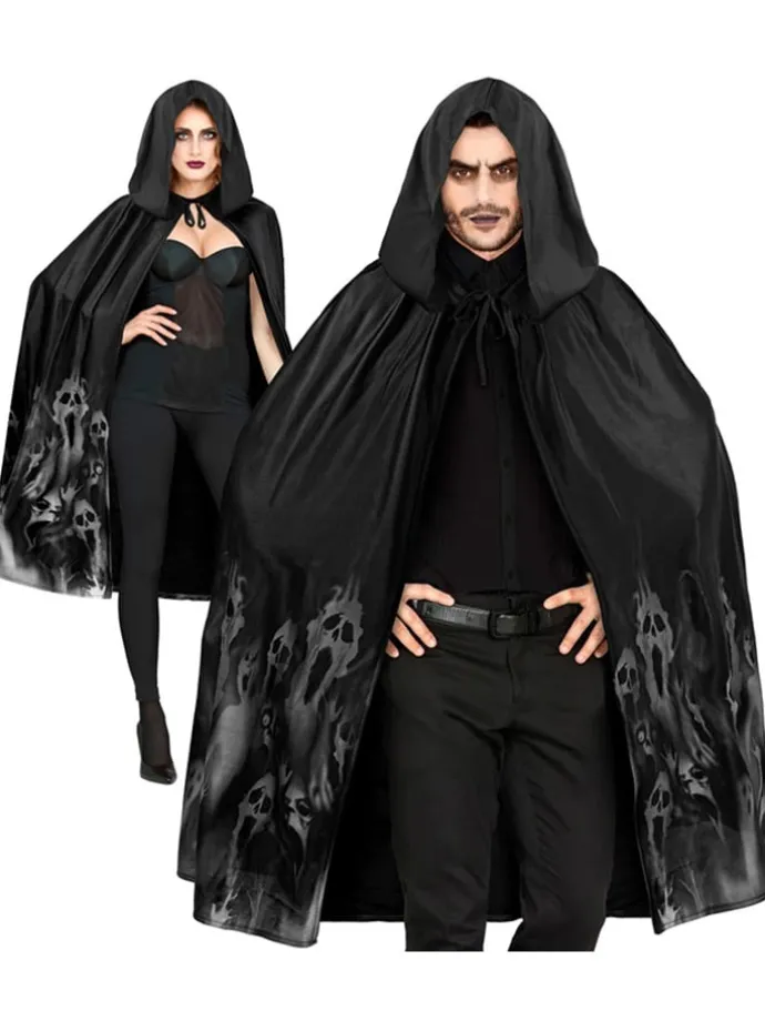 Kostuum "SPOOKCAPE" zwart