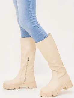 Laarzen beige