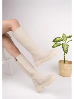 Laarzen beige