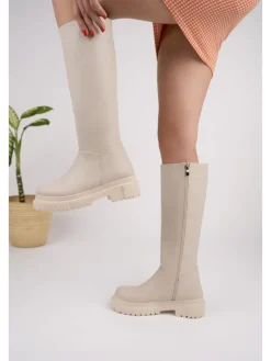 Laarzen beige
