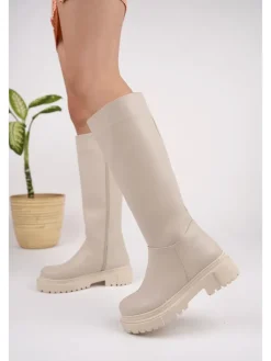 Laarzen beige