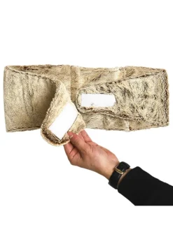 Lendengordel voor in de magnetron beige - (L)116 x (B)20 cm