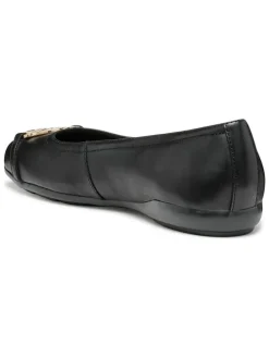 Leren ballerina's 
