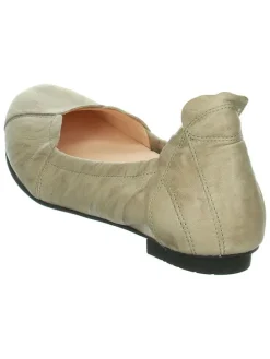 Leren ballerina's 