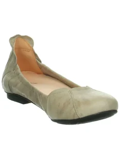 Leren ballerina's 