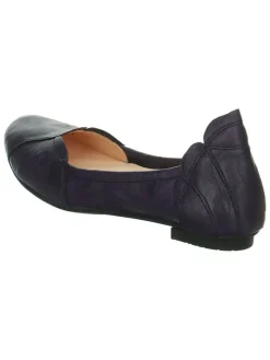 Leren ballerina's 
