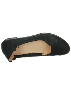 Leren ballerina's 