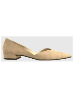 Leren ballerina's "Boulevard 20" beige