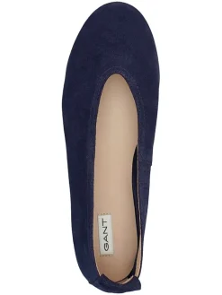 Leren ballerina's 
