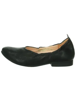 Leren ballerina's 